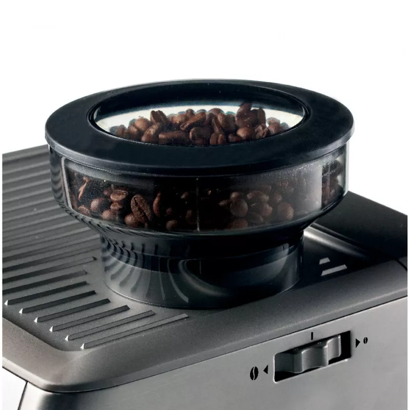 Ariete Macchina per caffè espresso 1312, Macchina per caffè espresso, 2 L, chicchi di caffè, macinacaffè integrato, 1600 W, argento