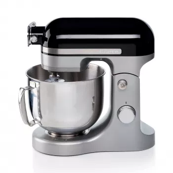 Ariete Moderna Frullatore nero, Frullatore a immersione, nero, montare, impastare, mescolare, 5,5 l, manopola, alluminio