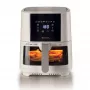 Ariete 4626 Airy Fryer 6L, friggitrice ad aria, 1300 W, capacità 6 l, capacità vano cottura 2,5 kg, 8 programmi preimpostati, temperatura fino a 200 °C, cestello trasparente per il controllo della cottura, nero