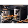 Ariete 1452 Diadema, macchina per caffè automatica, 1350 W, pressione 19 bar, per caffè, americano e acqua calda, beccuccio cappuccino, display LED, erogatore regolabile, argento