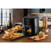 Ariete 4633, friggitrice ad aria 4L, 1400W, capacità 4L, 9 programmi, funzione shake e grill, temperatura fino a 200°C, nero