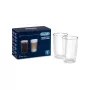 De’Longhi SC319 bicchieri per caffè trasparenti 2 pezzi 490 ml