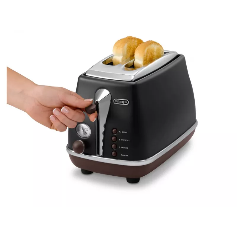 De’Longhi 2103.BK 6 2 fette 900 W nero