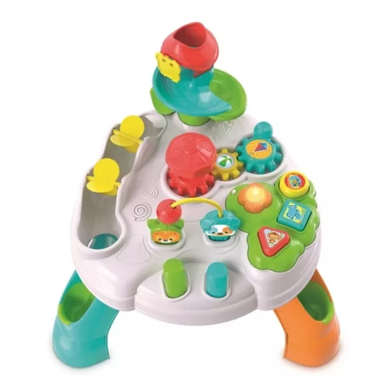Clementoni Baby Park tavolo attività, 1 anno, con suono, multicolore