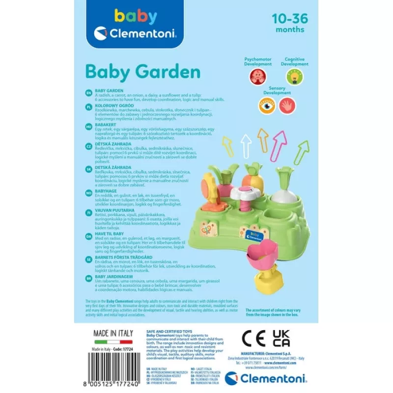 Baby Garden, 0,8 anni, multicolore