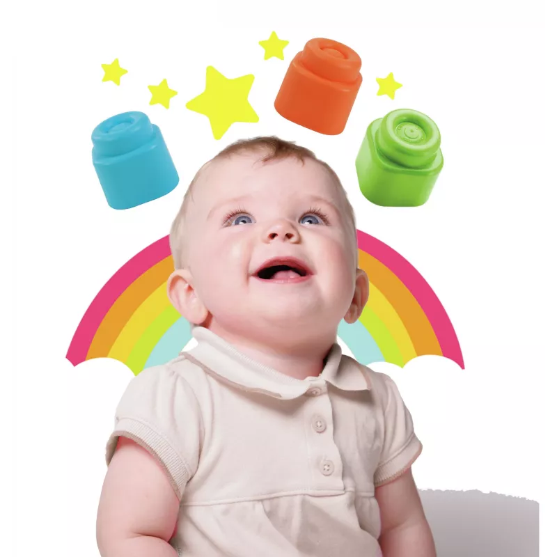 Clementoni Clemmy sacchetto 20, 0,6 anni, 20 pz., gomma
