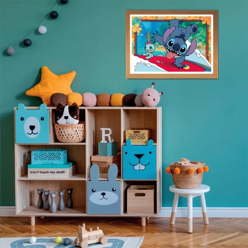 Clementoni Supercolor Puzzle 2x20 pezzi, Disney Stitch (24809)