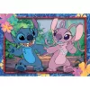 Clementoni Supercolor Puzzle 2x20 pezzi, Disney Stitch (24809)