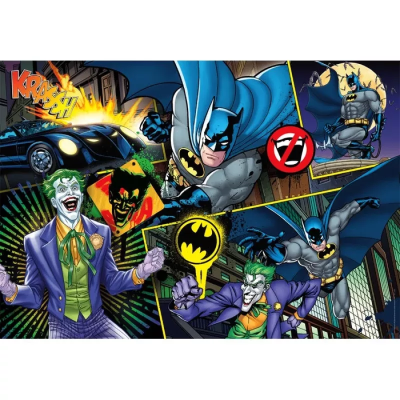 Clementoni Supercolor 25031 puzzle 104 pz. fumetti
