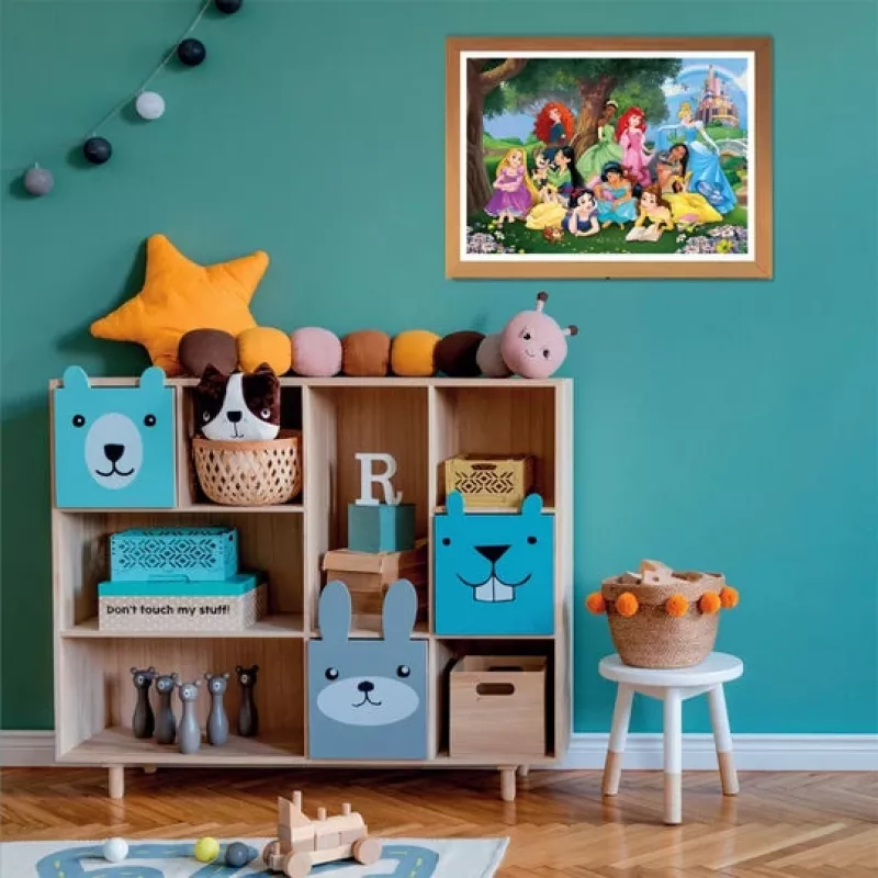 Clementoni Supercolor Disney Princess puzzle 104 pz. cartoni animati