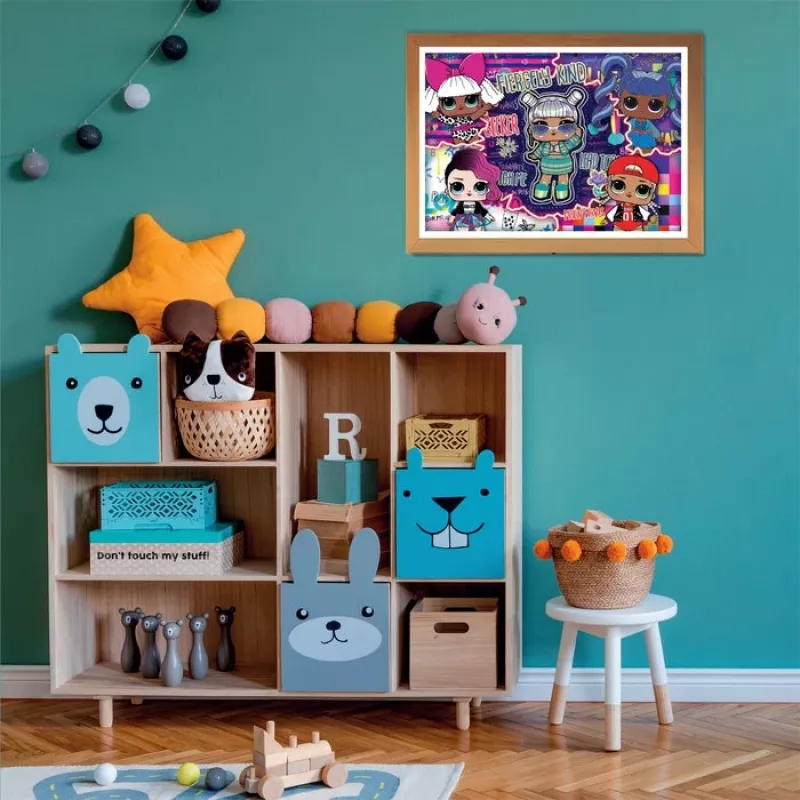 Clementoni Supercolor LOL puzzle 104 pezzi cartoni animati