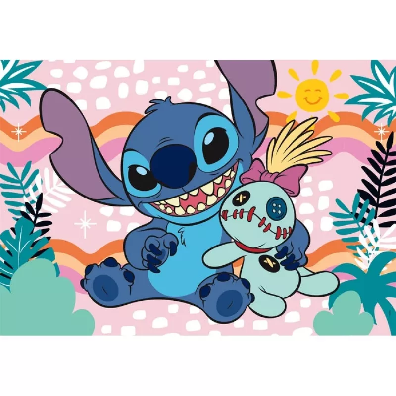 Clementoni Supercolor 26331 puzzle 60 pz. Cartoni animati