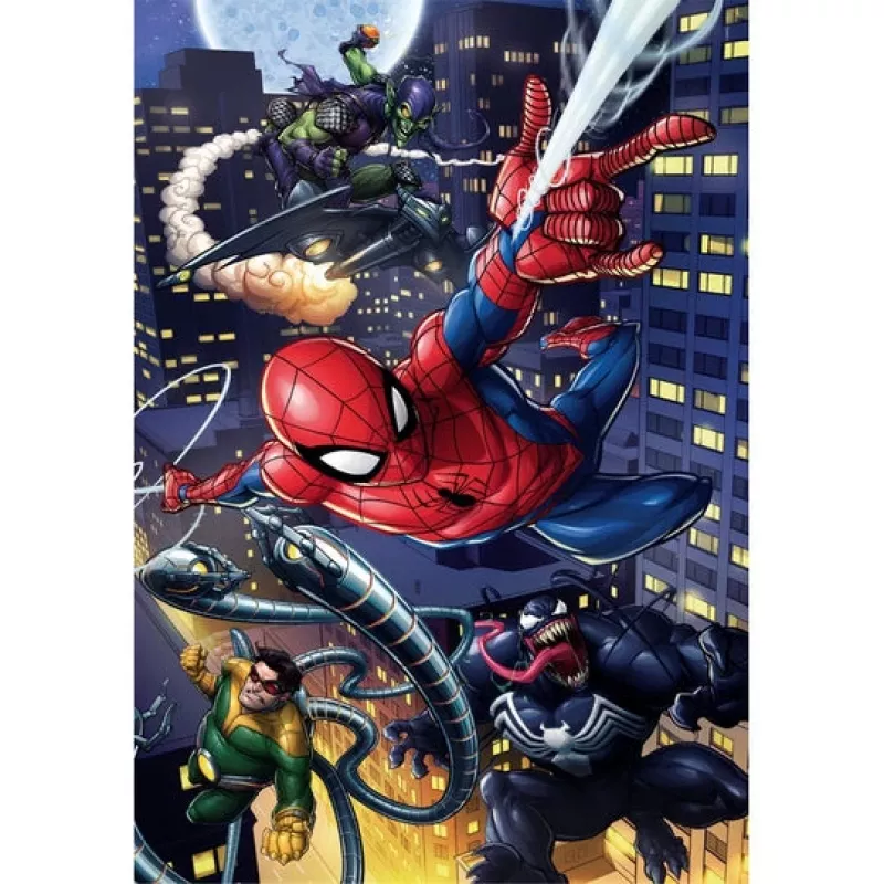 Clementoni Marvel Spiderman Puzzle 180 pezzi Comics