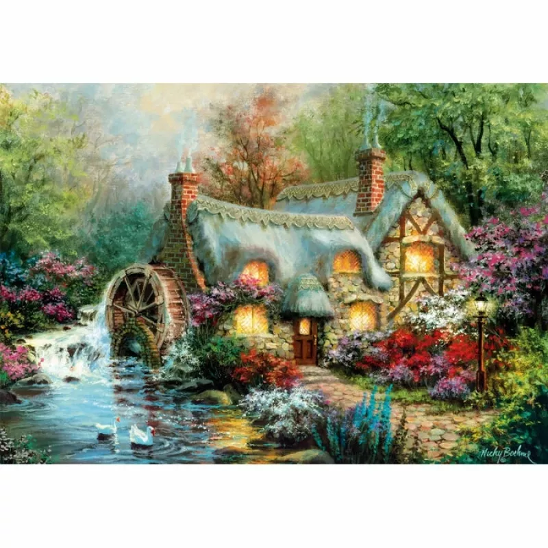 Clementoni High Quality Collection Country Retreat Puzzle 1500 pz. Arte