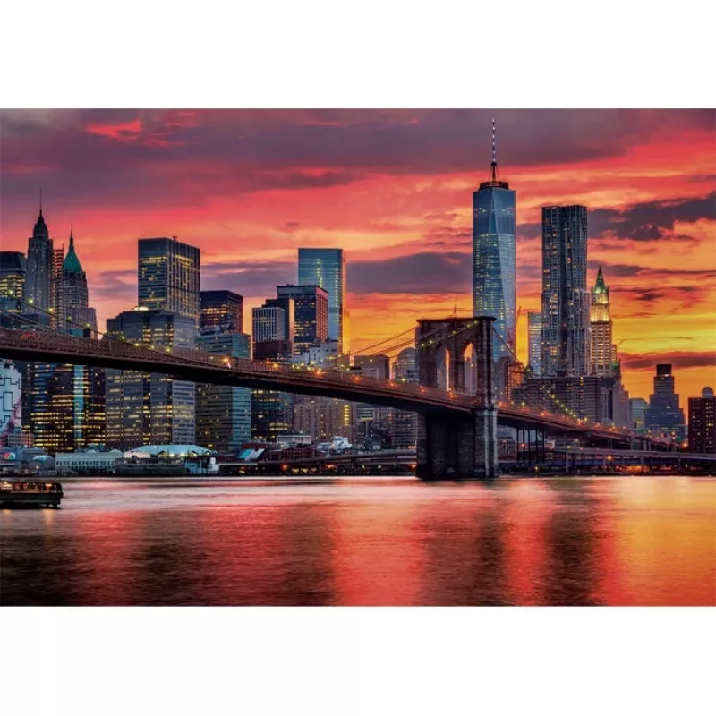 Clementoni High Quality Collection East River at Dusk Puzzle 1500 pz. Paesaggio