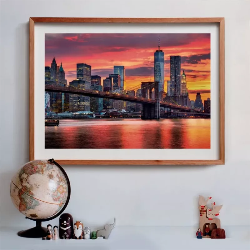 Clementoni High Quality Collection East River at Dusk Puzzle 1500 pz. Paesaggio