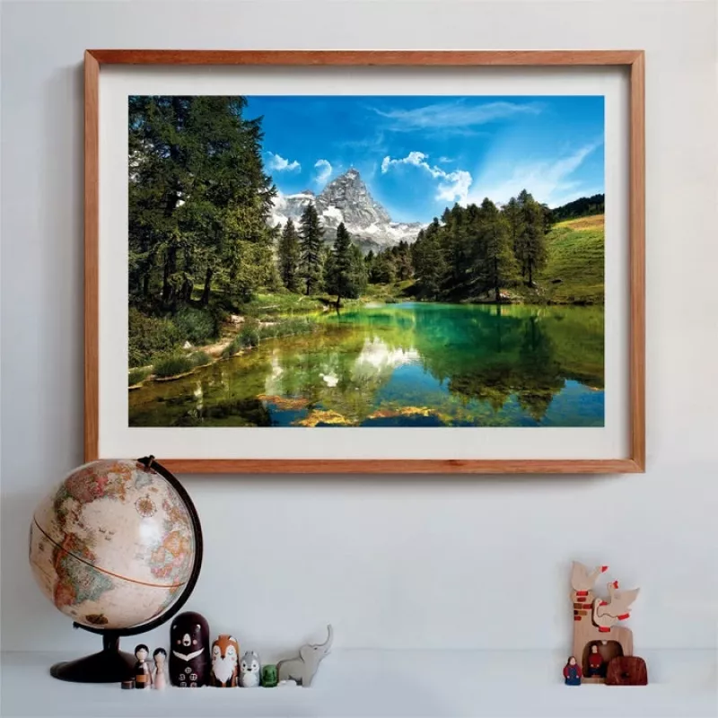 Clementoni High Quality Collection Blauer See Puzzle 1500 pezzi Paesaggio