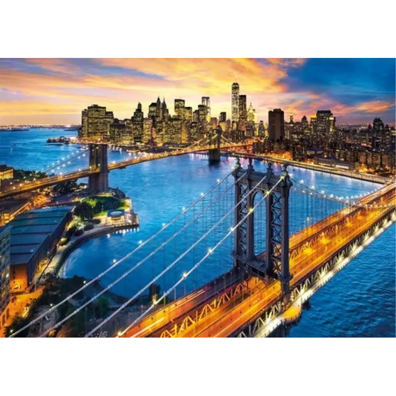 Clementoni New York, 3000 pz., Città, 14 anni