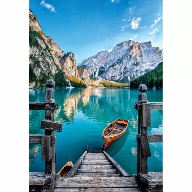 Clementoni High Quality Collection Pragser Wildsee Puzzle 500 pz. Paesaggio