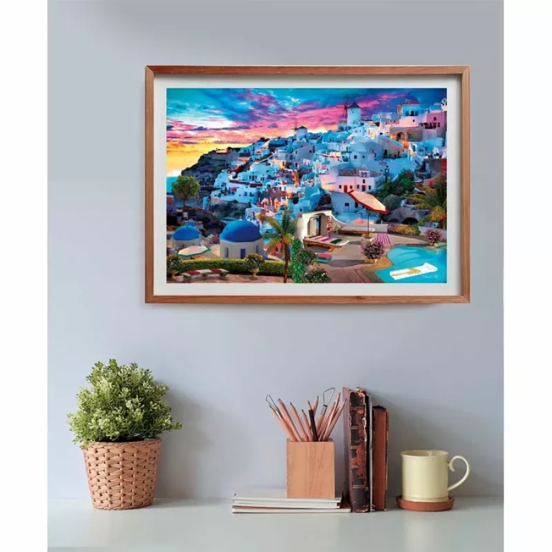 Clementoni High Quality Collection Griechenland Ansicht Puzzle 500 pz. Paesaggio
