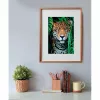 Clementoni High Quality Collection Jaguar im Dschungel Puzzle 500 pezzi Animali