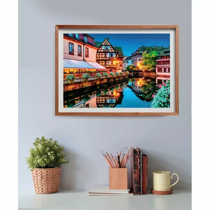 Clementoni High Quality Collection Strasburgo Città Vecchia Puzzle 500 pz. Paesaggio