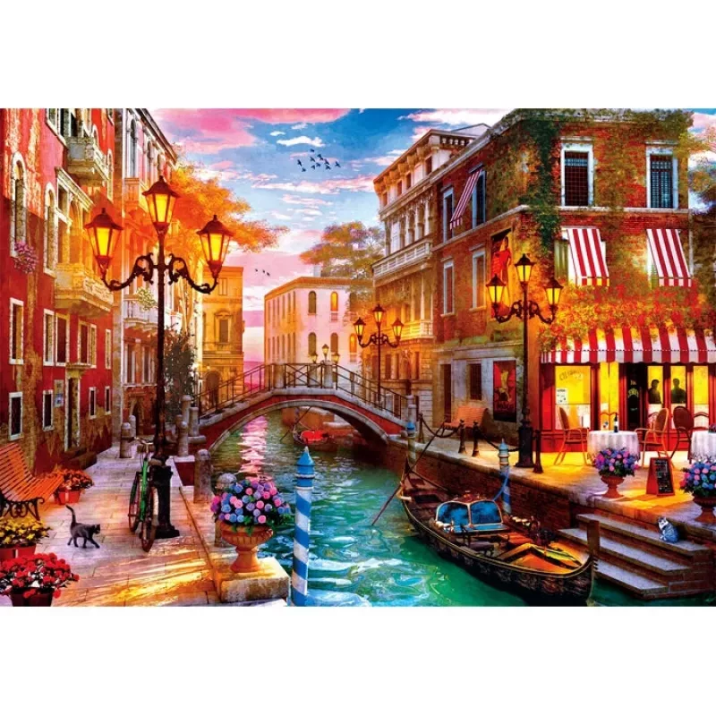 Clementoni High Quality Collection 35586 Puzzle 500 pezzi Città