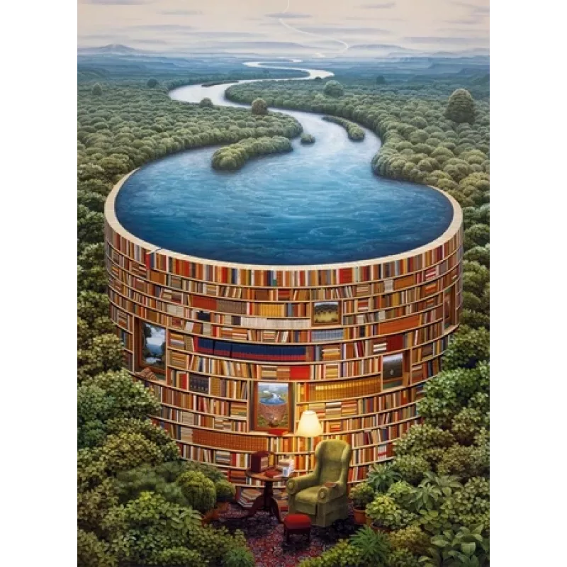 Clementoni Bibliodame Puzzle 1000 pz. Arte