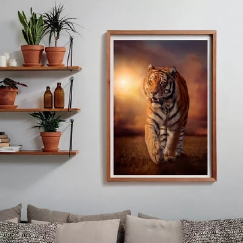 Clementoni Tiger Puzzle 1000 pezzi Animali