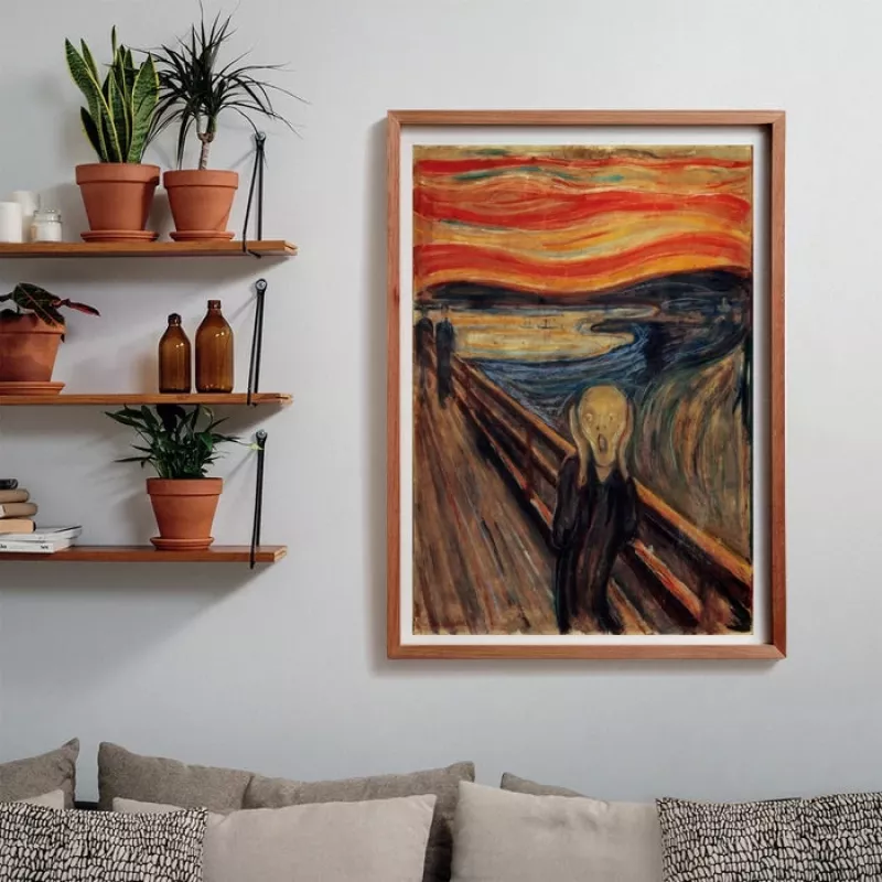 Clementoni Museum Collection Munch L'urlo Puzzle 1000 pz. Arte
