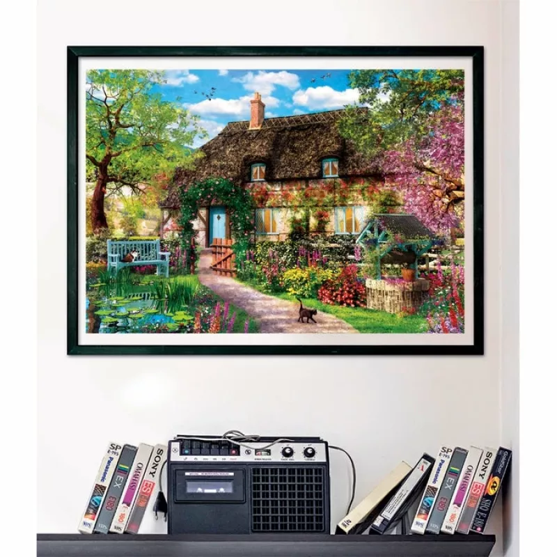 Clementoni High Quality Collection The Old Cottage Puzzle 1000 pz. Arte