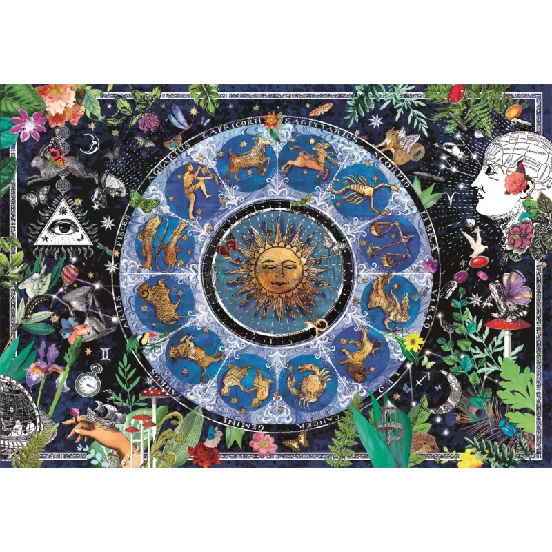 Clementoni 1000 pz. CB HQC Astrologische Karte