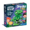 Clementoni Science & Play Dino Bot T-Rex Junior, robot dinosauro, 5 anni
