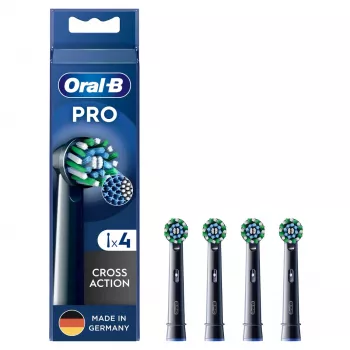 Oral-B CrossAction 4 pz. nero