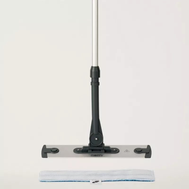 Polti Moppy nero Premium pulitore a vapore 0,7 l 1500 W alluminio, nero