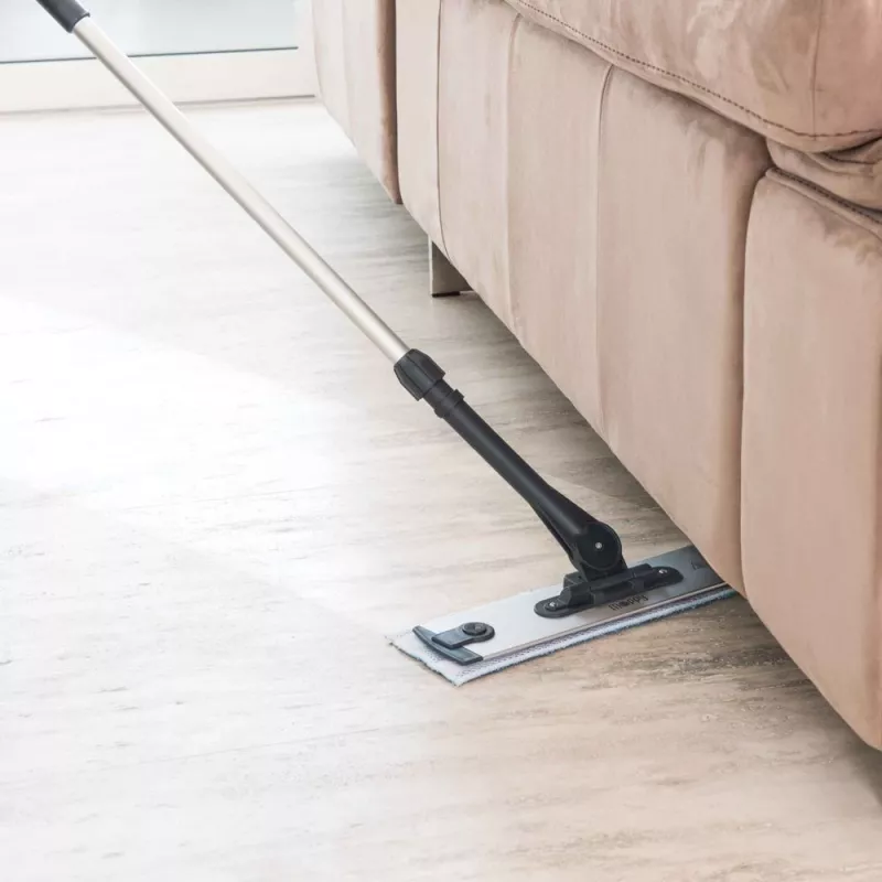 Polti Moppy nero Premium pulitore a vapore 0,7 l 1500 W alluminio, nero
