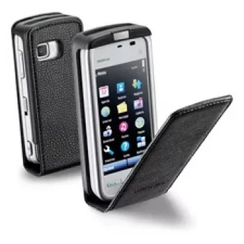 Cellularline FLAP ESSENTIAL custodia per cellulare flip case nero