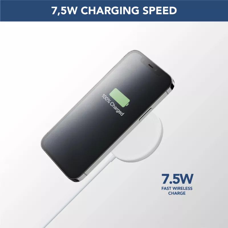 Cellularline Mag – caricabatterie wireless, stazione di ricarica wireless per sistema MagSafe