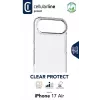 Cellularline Clear Protect - iPhone Air cover rigida con bordi in gomma