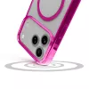 Cellularline Iconic Mag - iPhone 17 Pro cover trasparente con bordi colorati, compatibile con l'ecosistema MagSafe