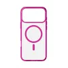 Cellularline Iconic Mag - iPhone 17 Pro cover trasparente con bordi colorati, compatibile con l'ecosistema MagSafe