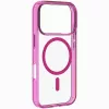 Cellularline Iconic Mag - iPhone 17 Pro cover trasparente con bordi colorati, compatibile con l'ecosistema MagSafe