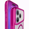 Cellularline Iconic Mag - iPhone 17 Pro cover trasparente con bordi colorati, compatibile con l'ecosistema MagSafe