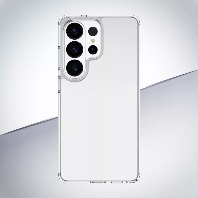 Cellularline Clear Protect - Galaxy S26 Ultra cover rigida con bordi in gomma