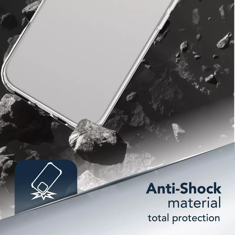 Cellularline Clear Protect - Galaxy S26+ cover rigida con bordi in gomma