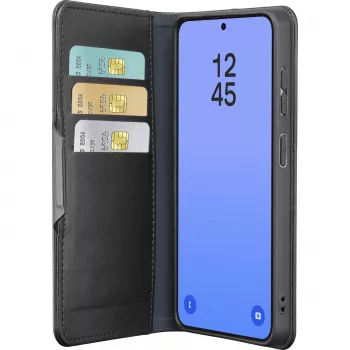 Cellularline Book Agenda - Galaxy S26 Ultra custodia a libro con finitura in similpelle, chiusura magnetica, protezione RFID e funzione stand