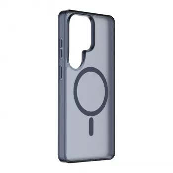 Cellularline FROSTY MAG - Galaxy S26 Ultra cover semitrasparente con superficie opaca e bordi colorati, compatibile con l'ecosistema Qi2 e gli accessori magnetici per Samsung.