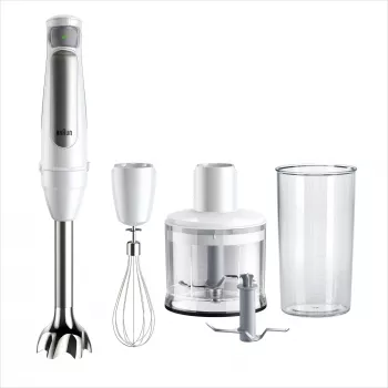 Braun MultiQuick 7 MQ7035IWH 0,6 L frullatore a immersione 1000 W acciaio inox, bianco