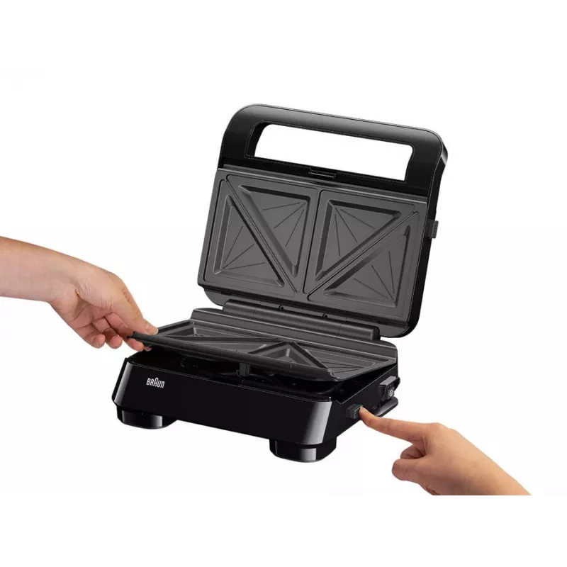 Braun Snack Maker 5 SM5000 sandwich maker 800 W nero