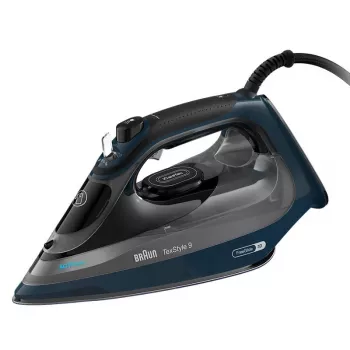 Braun TexStyle 9 0127409002 ferro da stiro ferro da stiro a vapore suola EloxalPlus 3200 W blu scuro